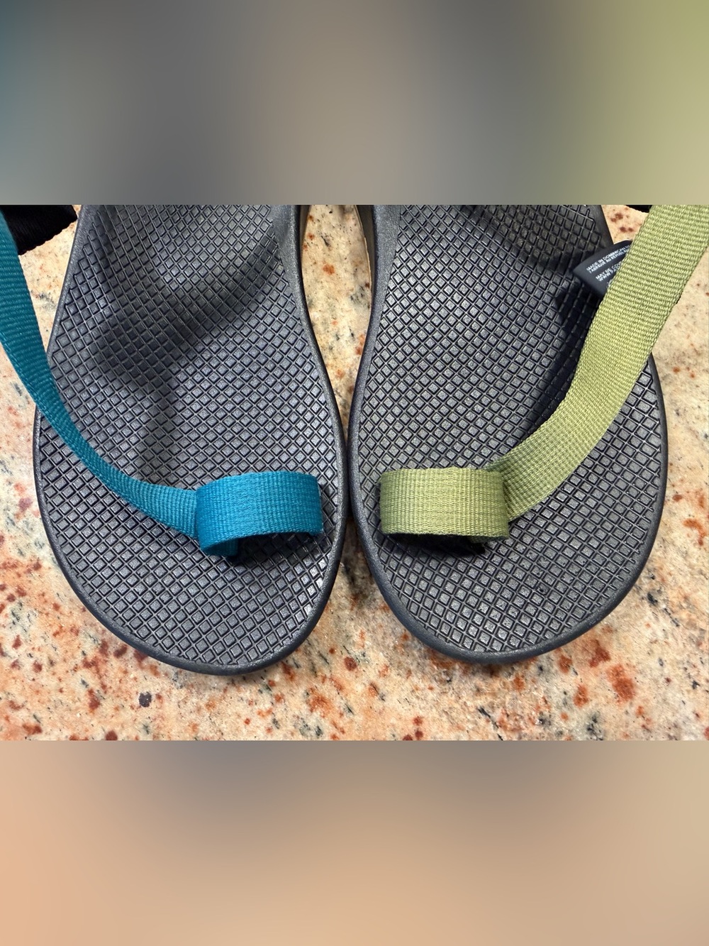 Chaco Bodhi Multicolor Toe Loop Strappy Sports Hiking Sandals Women’s Size 11 - Picture 6 of 14